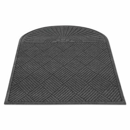 MILLENNIUM MAT CO Guardian, Ecoguard Diamond Floor Mat, Single Fan, 36 X 72, Charcoal EGDSF030604